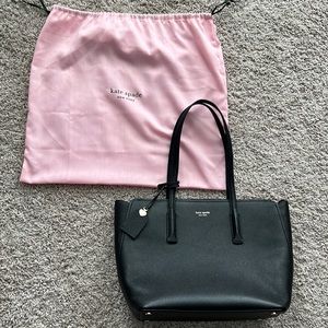 Kate spade black tote purse